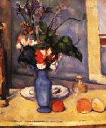 Paul Cezanne The Blue Vase France oil painting artist